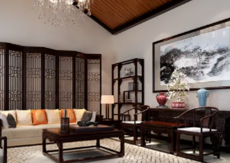 黄埔中式书房设计让四合院的生活更加美好